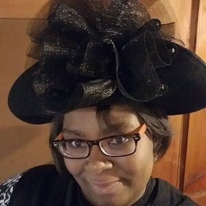 Black church hat